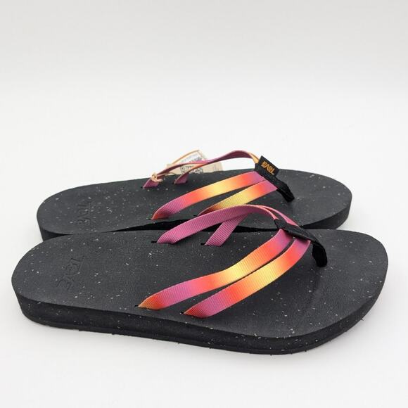 Teva Reflip Strappy Gradiate Dames Aura Rose Violet Women's Size US9 EU40 - Picture 3 of 11